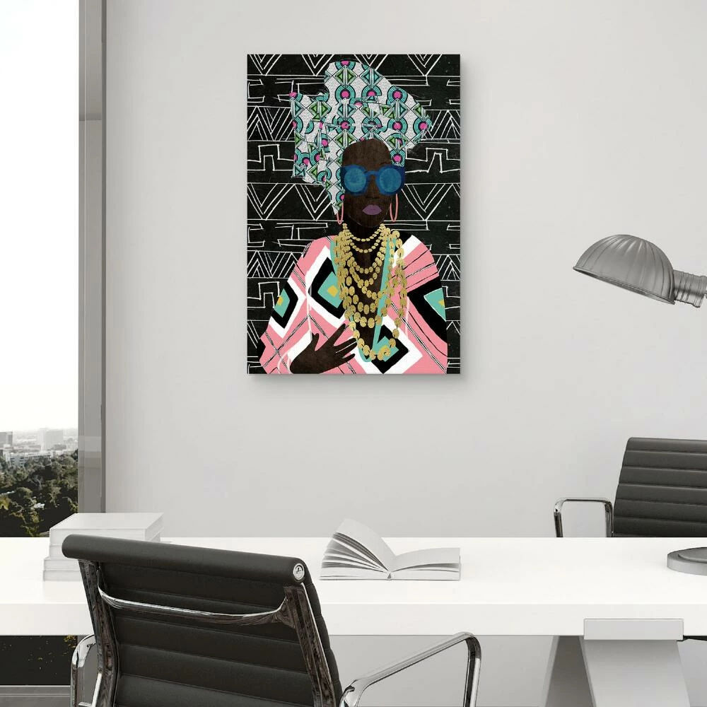 World Market Queen Fly By Nikki Chu Canvas Wall Art - Image 3