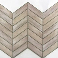 World Market Distressed Wood Chevron Peel and Stick Tiles