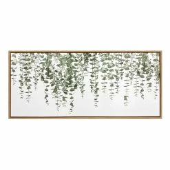 World Market Greenery Vines Framed Canvas Wall Art