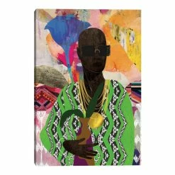 World Market Mod Turban King By Nikki Chu Canvas Wall Art