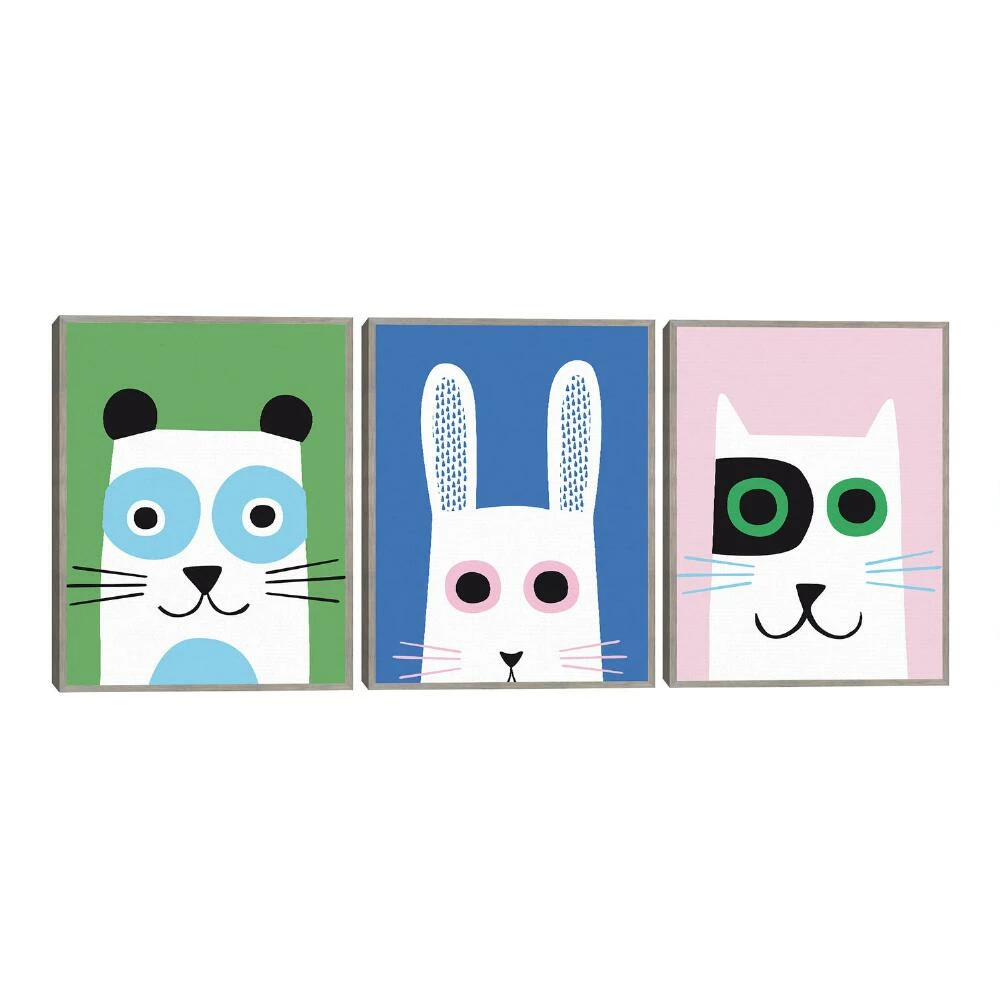 World Market Best of Friends By Sophie Ledesma Framed Wall Art 3 Piece