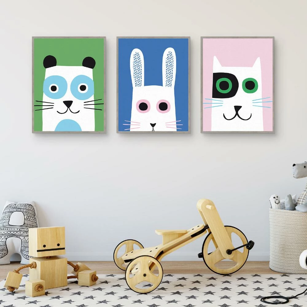 World Market Best of Friends By Sophie Ledesma Framed Wall Art 3 Piece - Image 2