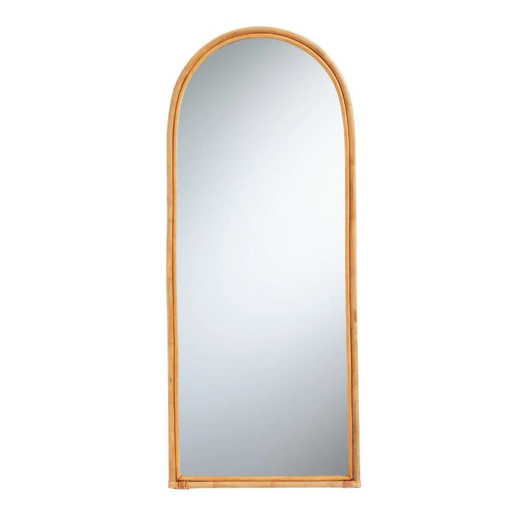 World Market Raya Rattan Arch Full Length Mirror - Image 2