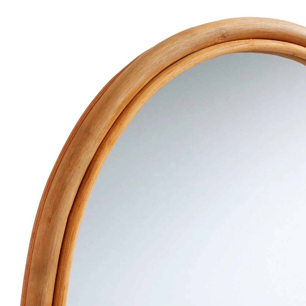 World Market Raya Rattan Arch Full Length Mirror - Image 3