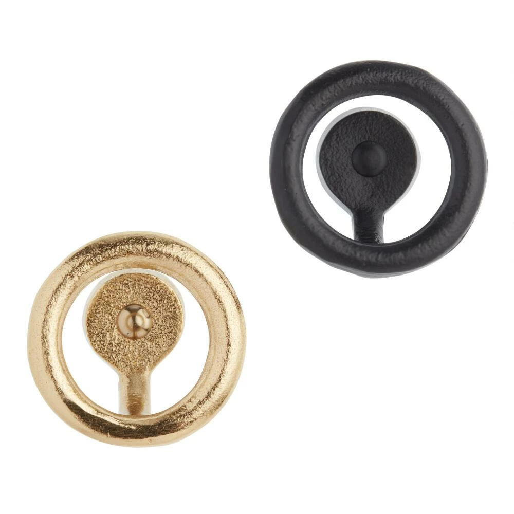 World Market Circular Metal Wall Hook - Image 2