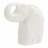 World Market White Marble Elephant Decor