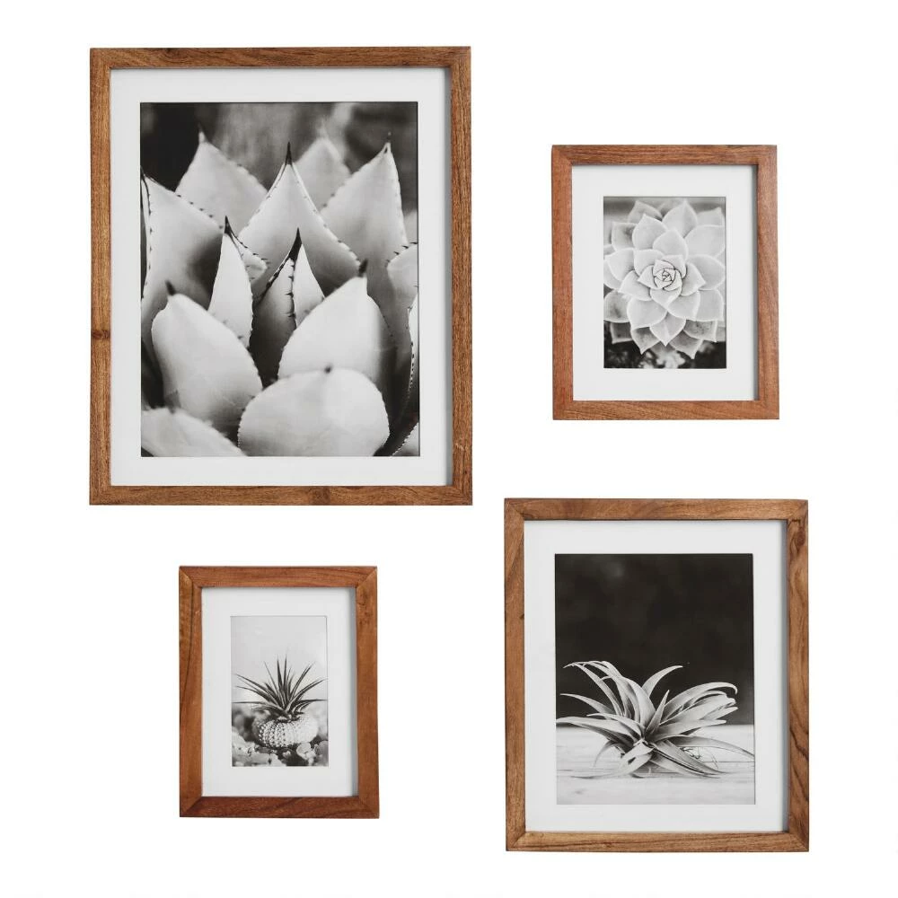 World Market Natural Acacia Wood Wall Frame