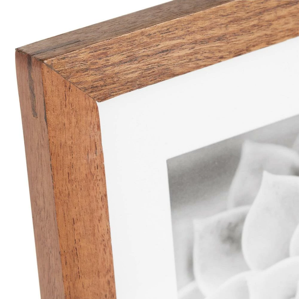 World Market Natural Acacia Wood Wall Frame - Image 5