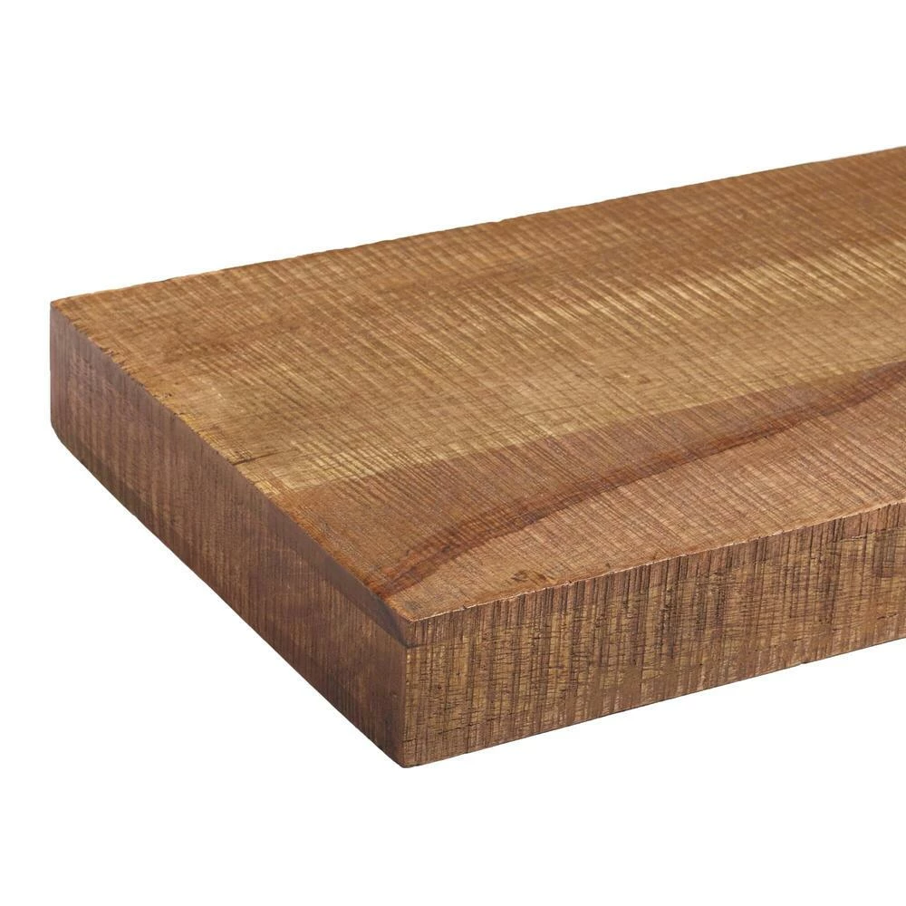 World Market 4 Ft Natural Barn Wood Wall Shelf - Image 3