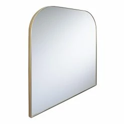 World Market Mira Arched Metal Vanity Wall Mirror