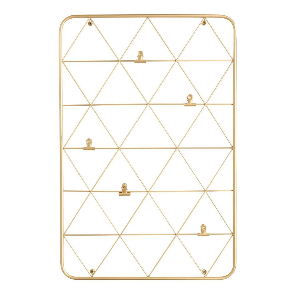 World Market Gold Wire Photo Clip Wall Frame