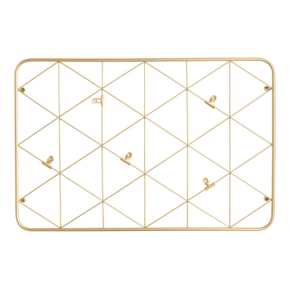 World Market Gold Wire Photo Clip Wall Frame - Image 2