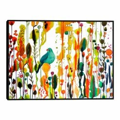 World Market Retrouver Son Chemin By Sylvie Demers Framed Canvas Wall Art