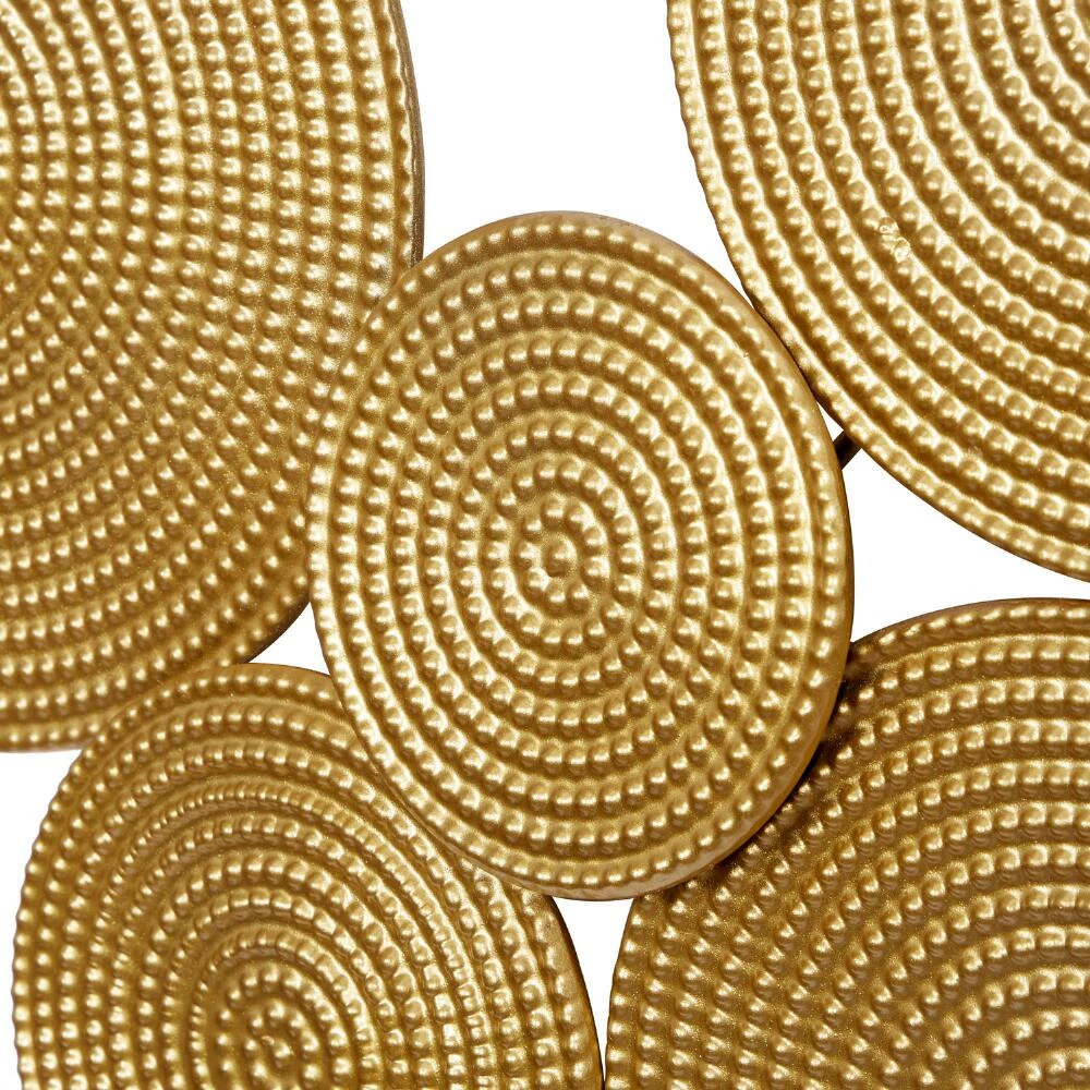 World Market Gold Hammered Bubble Plate Wall Decor - Image 3