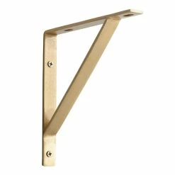 World Market Gold Metal Mix & Match Shelf Brackets 2 Pack