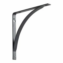 World Market Large Black Arched Shelf Brackets 2 Pack