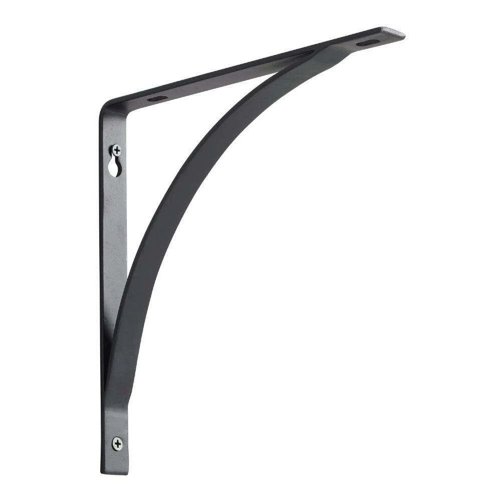 World Market Large Black Arched Shelf Brackets 2 Pack
