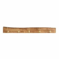 World Market Live Edge Wood Wall Rack