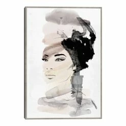 World Market She Likes Water By Nikki Chu Framed Canvas Wall Art