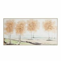 World Market Birch Trees Framed Canvas Wall Art