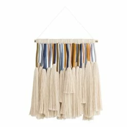 World Market Sea Yarn Wrap Wall Hanging