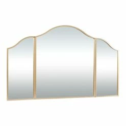World Market Gold Traditional 3 Panel Wall Mirror