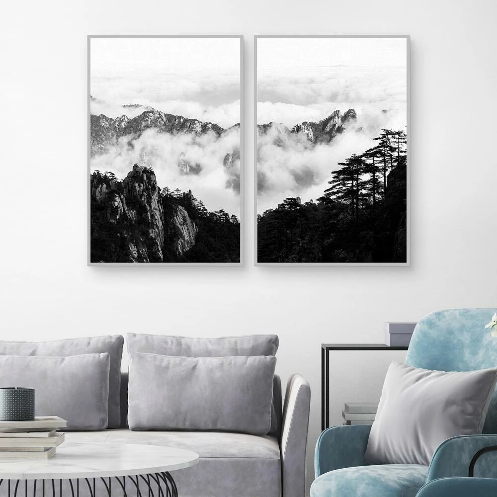 World Market Majestic Morning Diptych by Henry Wentz Wall Art 2 Piece - Image 2