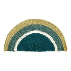 World Market All Across Africa Blue Woven Arch Wall Decor