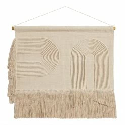 World Market Off White Arches Wall Hanging
