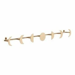 World Market Gold Moon Phases Wall Rack