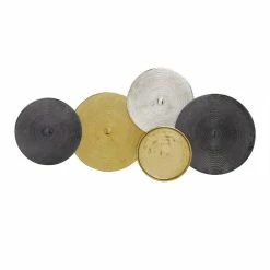World Market Multicolor Metal Gong Wall Decor