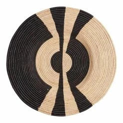 World Market All Across Africa Two Tone Woven Disc Wall Decor