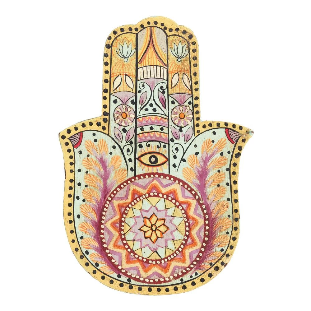 World Market Hand Painted Hamsa Wall Decor