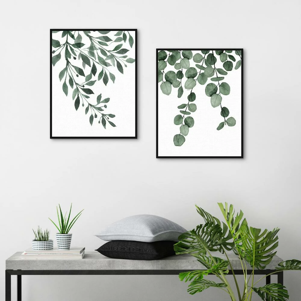 World Market Botanical Sage I & II By Gigi Conrad Framed Wall Art 2 Piece - Image 2