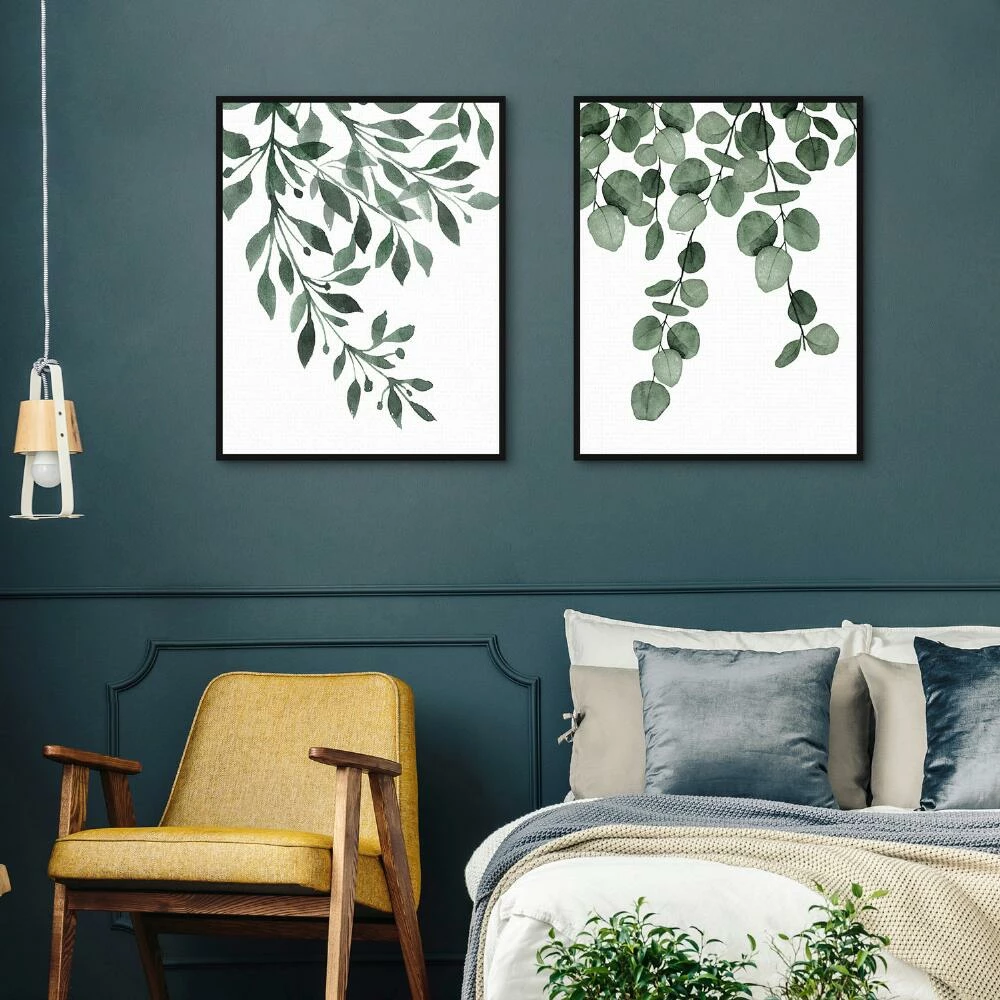 World Market Botanical Sage I & II By Gigi Conrad Framed Wall Art 2 Piece - Image 3