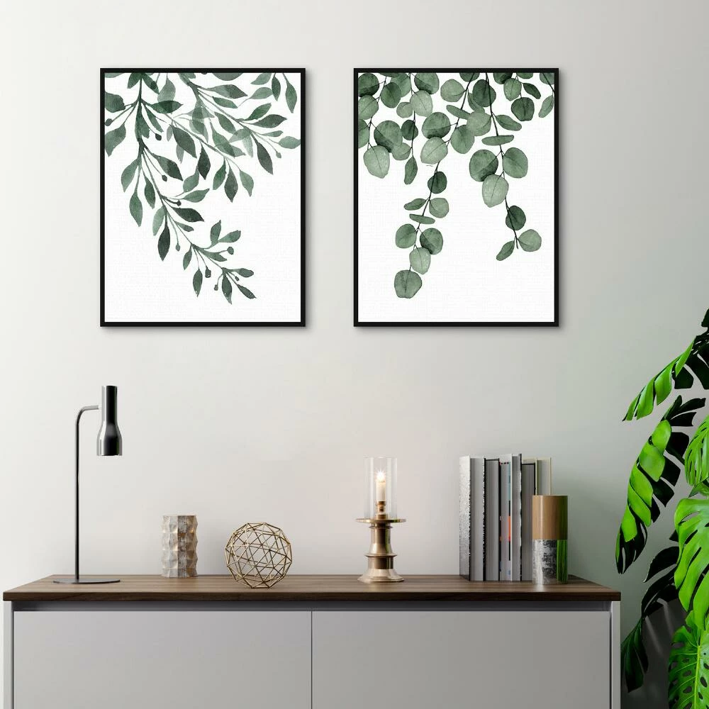 World Market Botanical Sage I & II By Gigi Conrad Framed Wall Art 2 Piece - Image 4