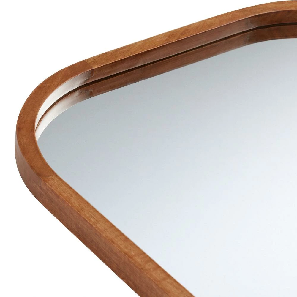 World Market Talia Wood Arched Leaning Full Length Mirror - Image 4