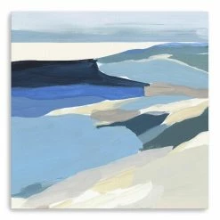 World Market Graham Lake II Abstract Canvas Wall Art