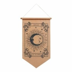 World Market La Lune Tarot Card Scroll Wall Hanging