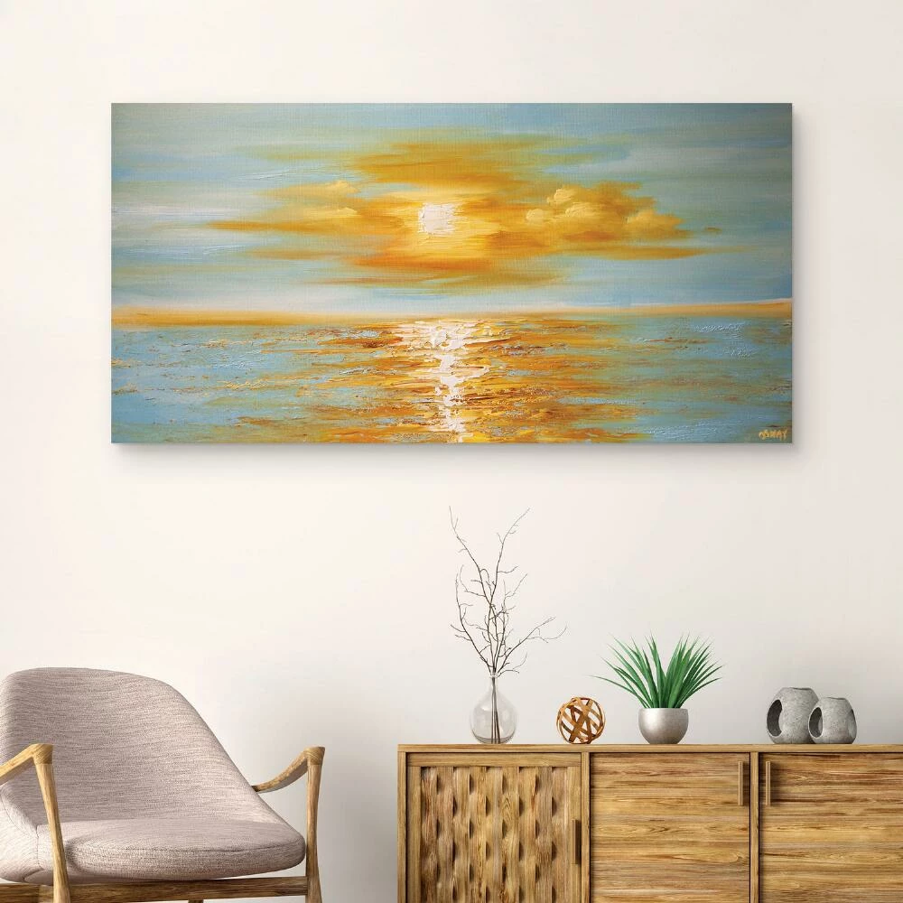 World Market Tranquility II by Osnat Tzadok Canvas Wall Art - Image 2