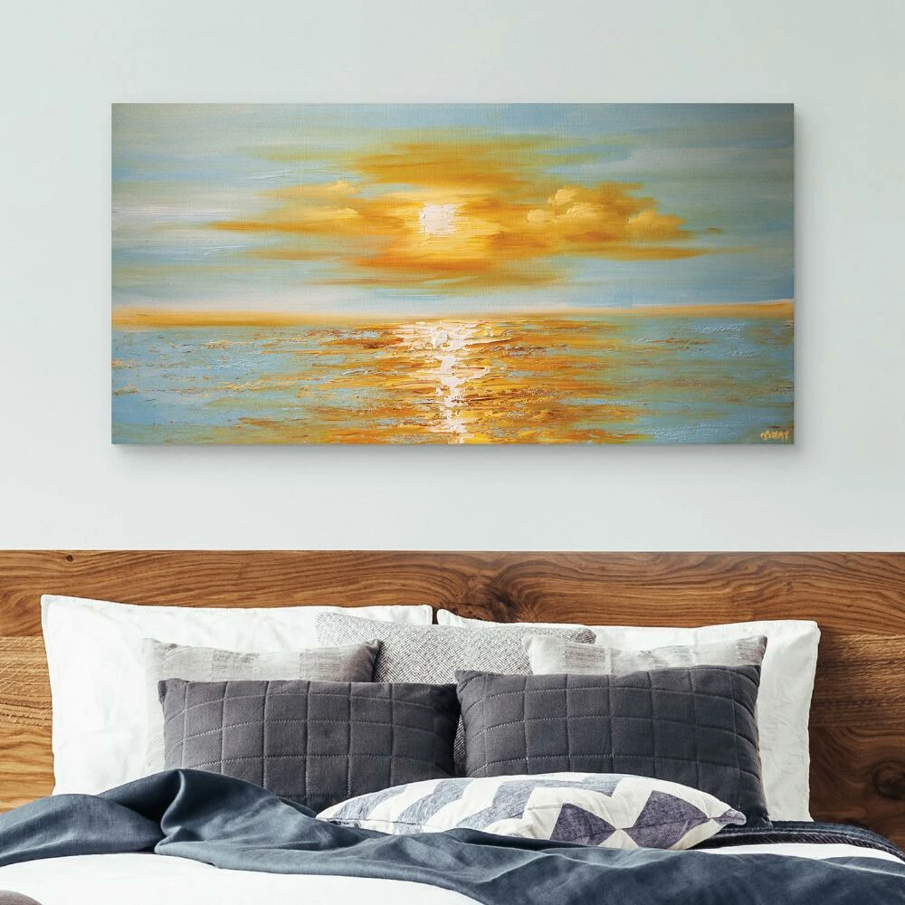 World Market Tranquility II by Osnat Tzadok Canvas Wall Art - Image 3
