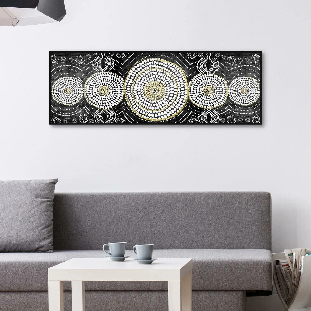 World Market Global Panel By Nikki Chu Framed Canvas Wall Art - Image 2