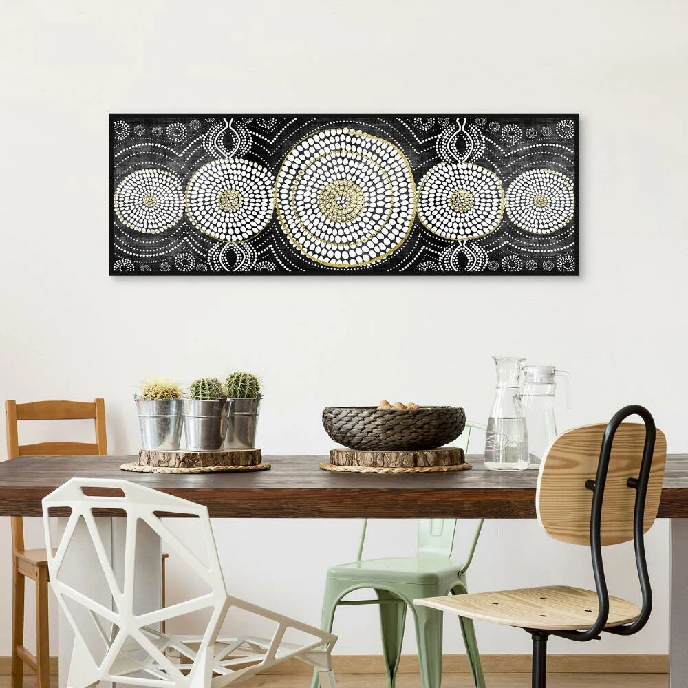 World Market Global Panel By Nikki Chu Framed Canvas Wall Art - Image 3