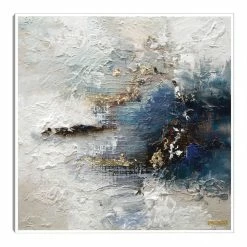 World Market The Blue Star 1 by Osnat Tzadok Framed Canvas Wall Art