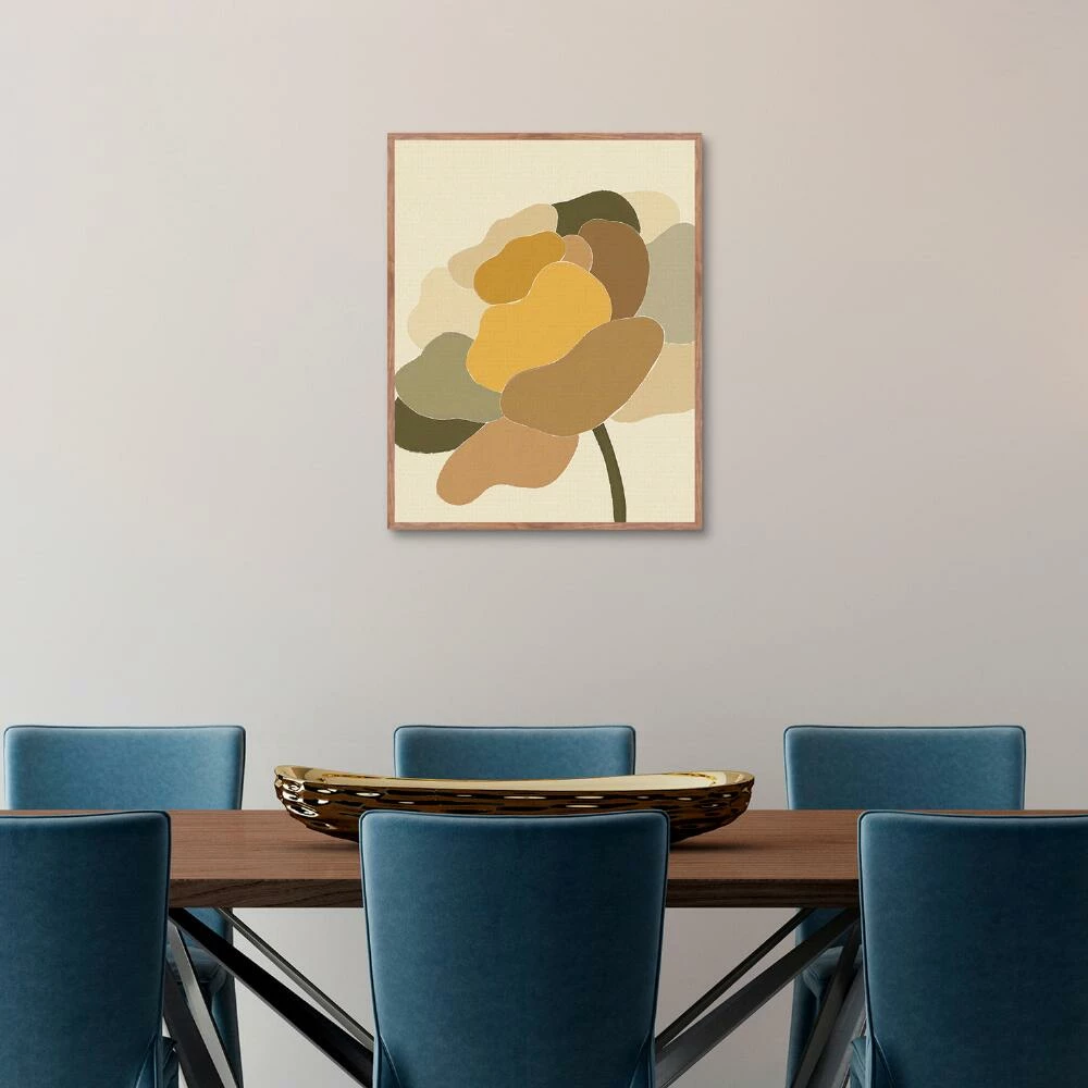 World Market Pastel Peony by Alisa Galitsyna Framed Canvas Wall Art - Image 3